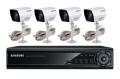 Samsung CCTV SDE-120N 4CH DVR  and  4 Color Cam. (Refurbished)